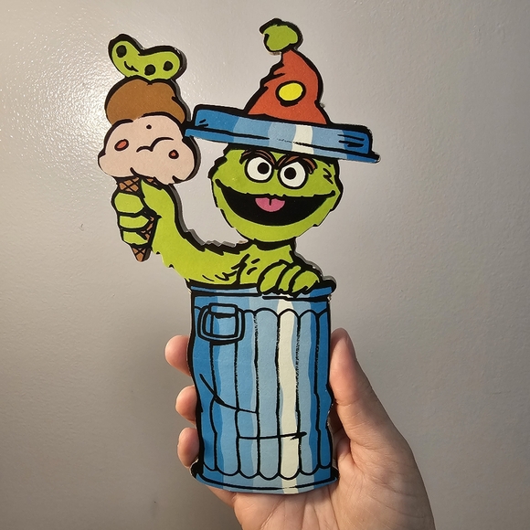 Vintage Dolly Toy Sesame Street Muppets Birthday Party Wall Decor Set - Picture 5 of 10